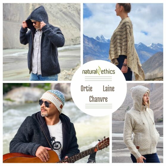 ortie chanvre laine natural ethic